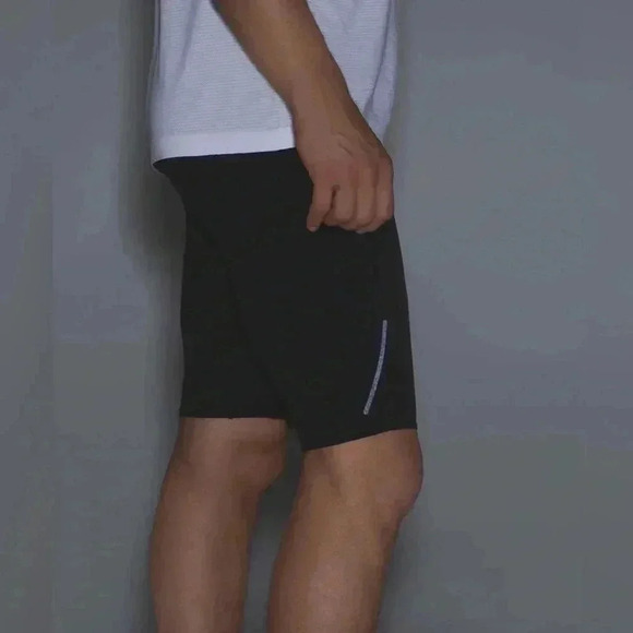 Lululemon Tight Stuff Short Green- Men L- EUC - Picture 2 of 9